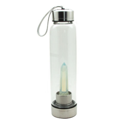 Opalite Point Gemstone Water Bottle