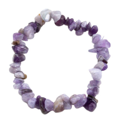 Amethyst Chip Bracelet