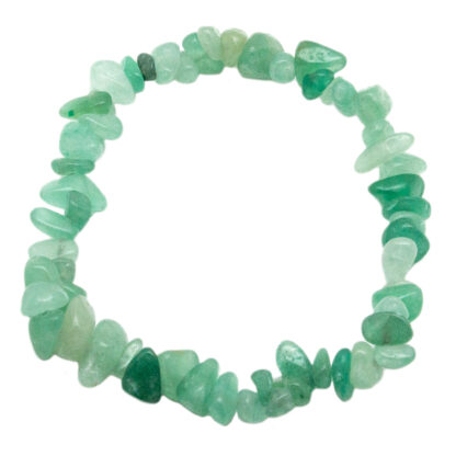 Green Aventurine Chip Bracelet