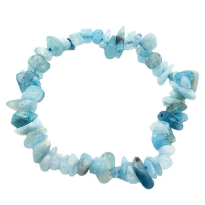 Aquamarine Chip Bracelet - Image 2