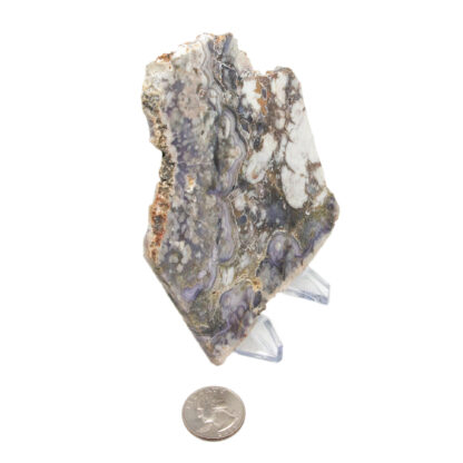 Purple Plume Agate Slab - Image 3