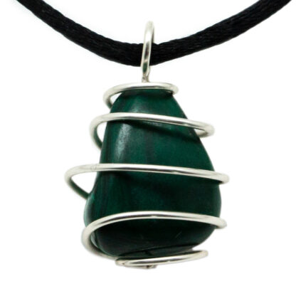 Malachite Vortex Pendant - Image 2