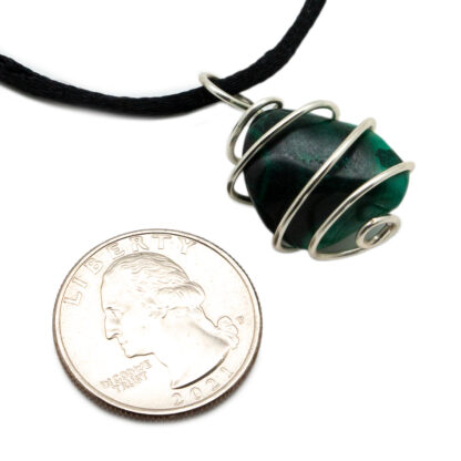 Malachite Vortex Pendant - Image 3