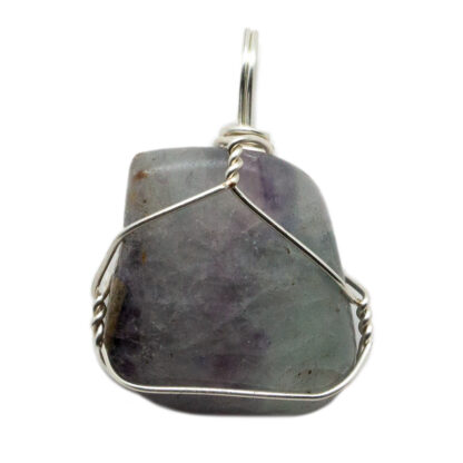 Fluorite Wire Wrapped Pendant