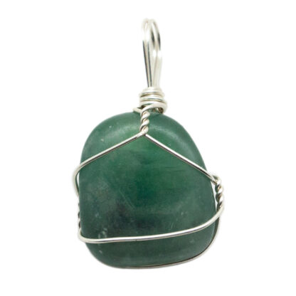 Fluorite Wire Wrapped Pendant - Image 2