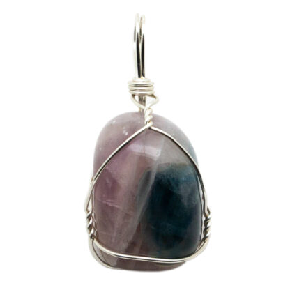 Fluorite Wire Wrapped Pendant - Image 3