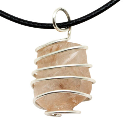 Rutilated Quartz Vortex Pendant (1 inch) - Image 2