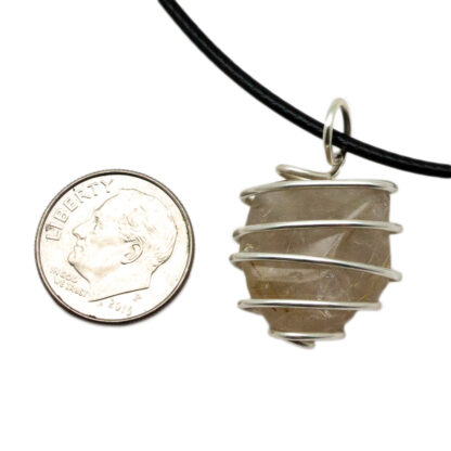 Rutilated Quartz Vortex Pendant (1 inch) - Image 5