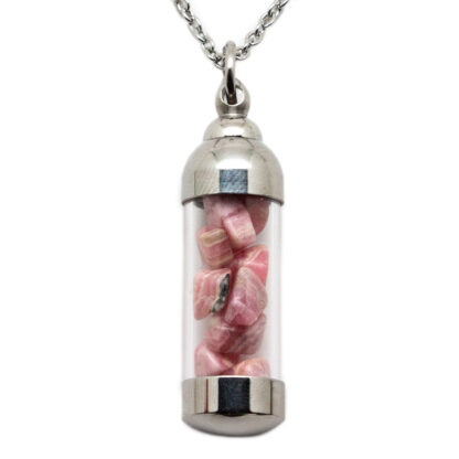 Rhodochrosite Vial Pendant - Image 3