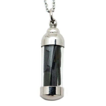 Green Tourmaline Vial Pendant - Image 3