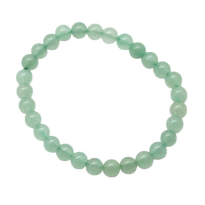 Green Aventurine Bead Bracelet (6mm) - Image 3