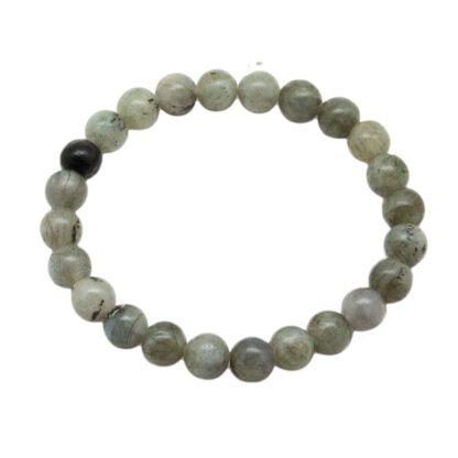 Labradorite Bead Bracelet (8mm)