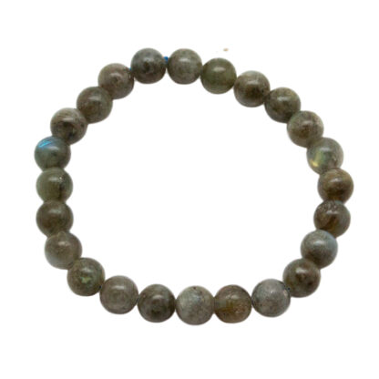 Labradorite Bead Bracelet (8mm) - Image 2