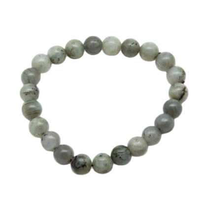 Labradorite Bead Bracelet (8mm) - Image 3