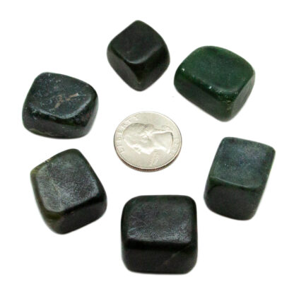 Nephrite Jade Tumbled Stone (20-30mm) - Image 5