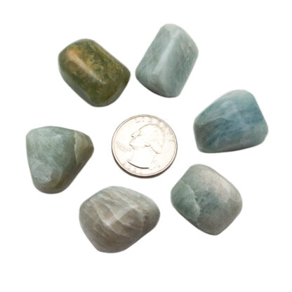 Aquamarine Tumbled Stone (20-30mm) - Image 6