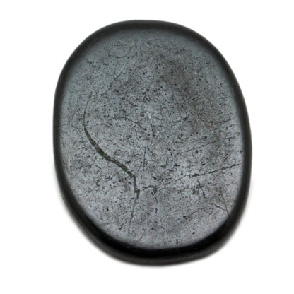 Shungite Flat Palm Stone (45mm)