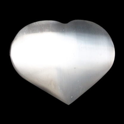 Selenite "Satin Spar" Heart (45mm) - Image 2