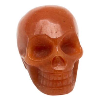 Orange Aventurine Skull (1.5")