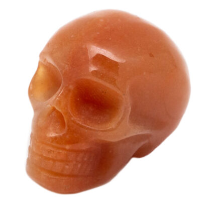 Orange Aventurine Skull (1.5") - Image 2