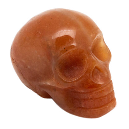 Orange Aventurine Skull (1.5") - Image 3