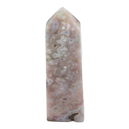 Flower Agate Obelisk