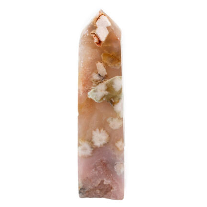 Flower Agate Obelisk