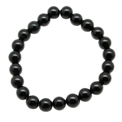 Black Onyx Bead Bracelet (8mm)