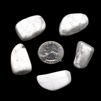 Howlite Tumbled Stone(20-30mm) - Image 4