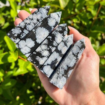 Snowflake Obsidian Tower (2.75-3.25") - Image 5