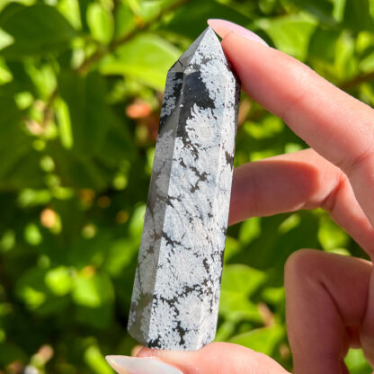 Snowflake Obsidian Tower (2.75-3.25") - Image 6