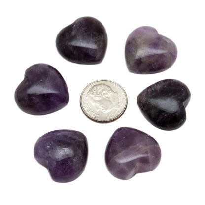 Amethyst Heart (18-20mm) - Image 4