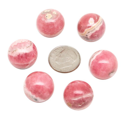 Rhodochrosite Sphere (15mm) - Image 4