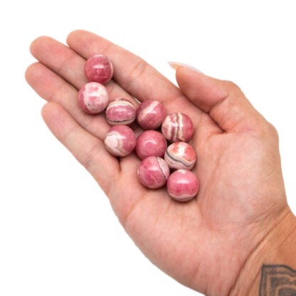 Rhodochrosite Sphere (15mm) - Image 5