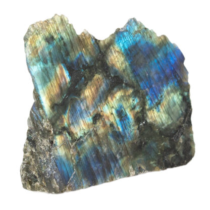 Labradorite Partially Polished Display Piece