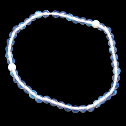 Opalite Bead Bracelet (4mm) - Image 3