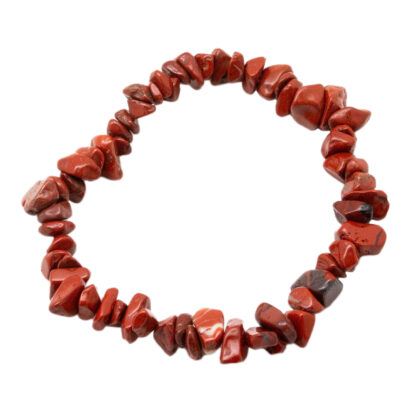 Red Jasper Chip Bracelet