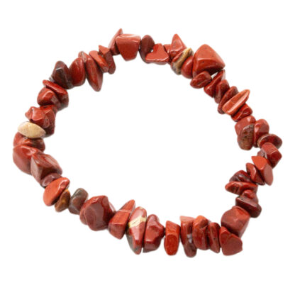 Red Jasper Chip Bracelet - Image 3