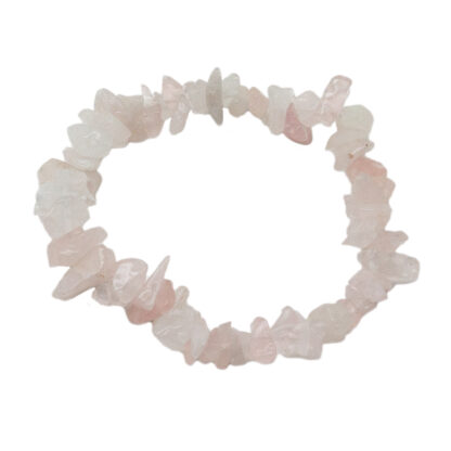 Rose Quartz Chip Bracelet - Image 2