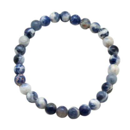 Sodalite Bead Bracelet (6mm)