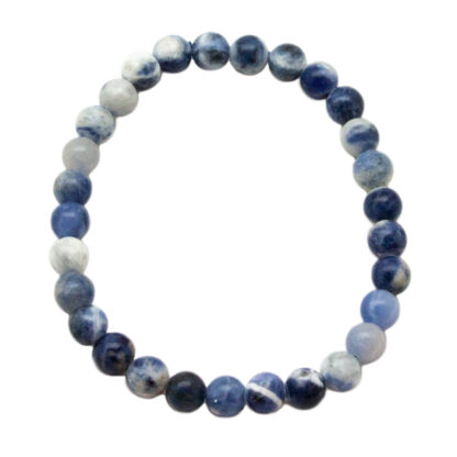 Sodalite Bead Bracelet (6mm) - Image 3