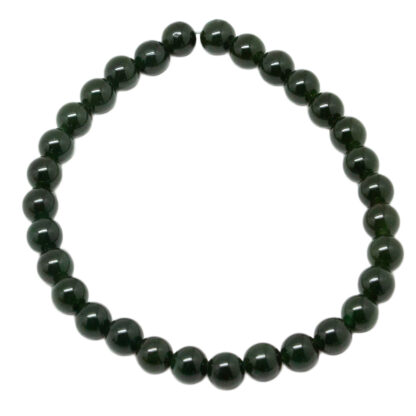 Nephrite Jade Bead Bracelet (6mm) - Image 3