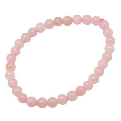 Rose Quartz Bead Bracelet (6mm)