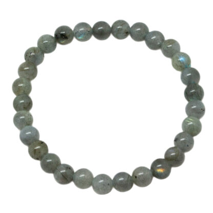 Labradorite Bead Bracelet (6mm) - Image 2