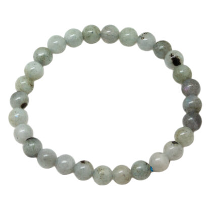 Labradorite Bead Bracelet (6mm) - Image 3