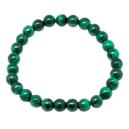 Malachite Bead Bracelet (6mm) - Image 2