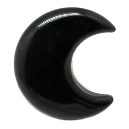 Black Obsidian Moon (25mm)