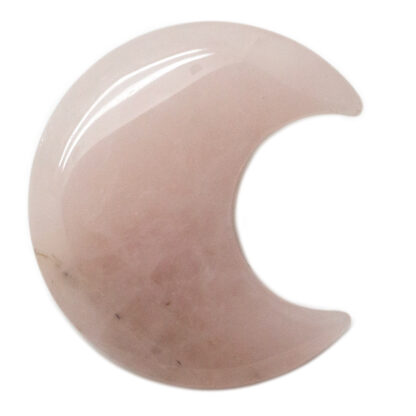 Rose Quartz Moon (30mm)