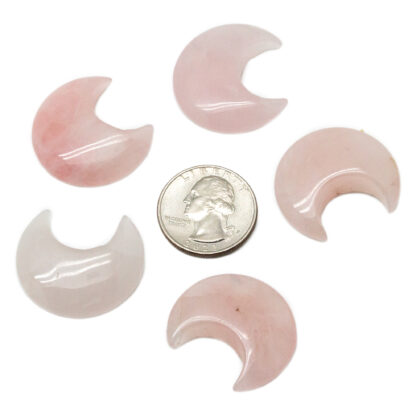 Rose Quartz Moon (30mm) - Image 4