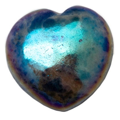 Mystery Aura Coated Crystal Heart (25-30mm) - Image 3